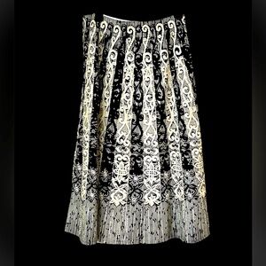 Basil & Maude highly Embellished maxi skirt